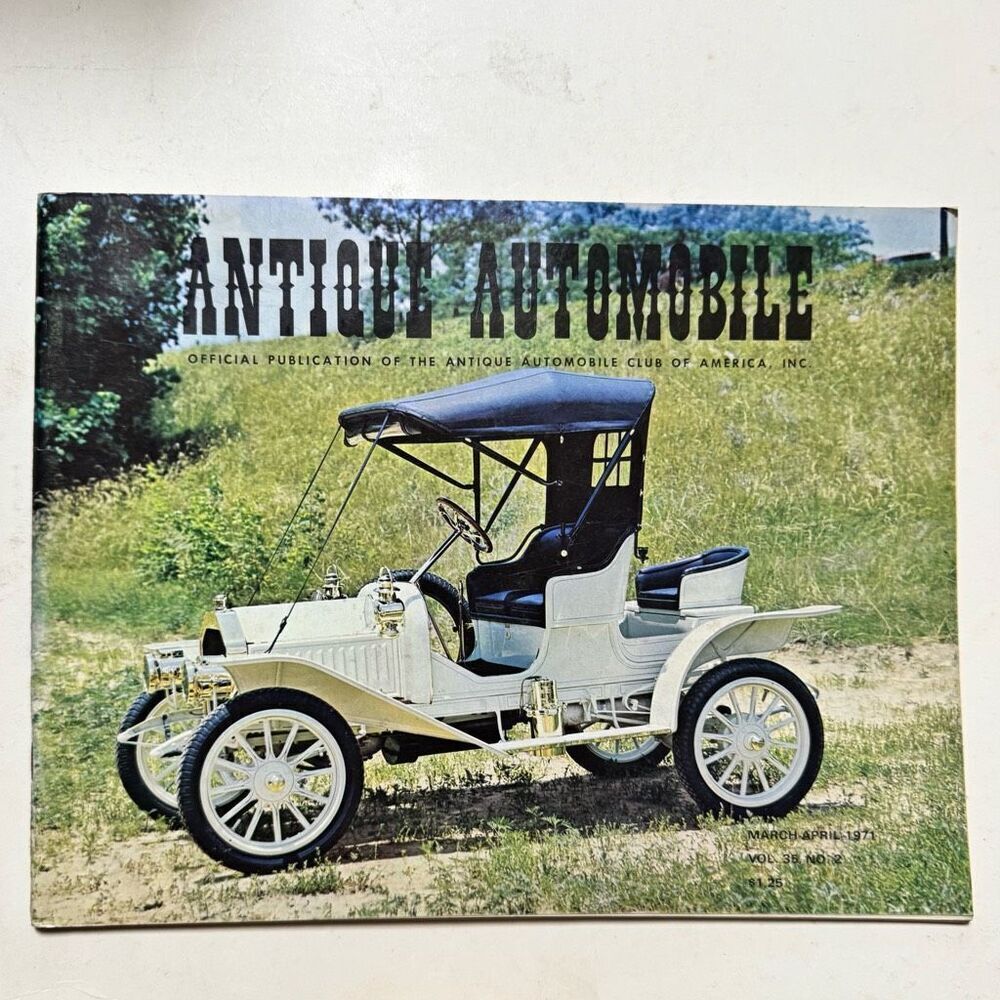 Antique Automobile 1971 Magazine March-April Volume 35 Issue 2